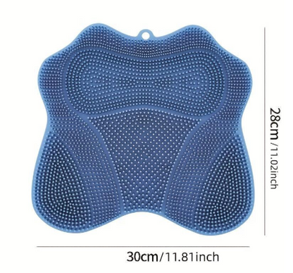 Brioa Multifunctional Cat Self-Grooming & Scratching Pad - Wall Corner Mounted Groomer and Sisal Texture Scratch Mat for Indoor Cats