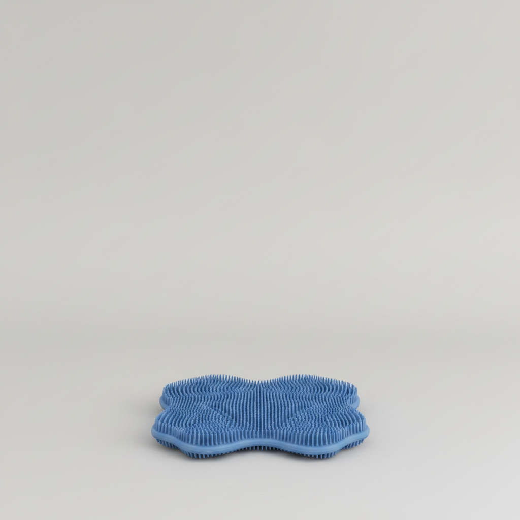 Brioa Multifunctional Cat Self-Grooming & Scratching Pad - Wall Corner Mounted Groomer and Sisal Texture Scratch Mat for Indoor Cats
